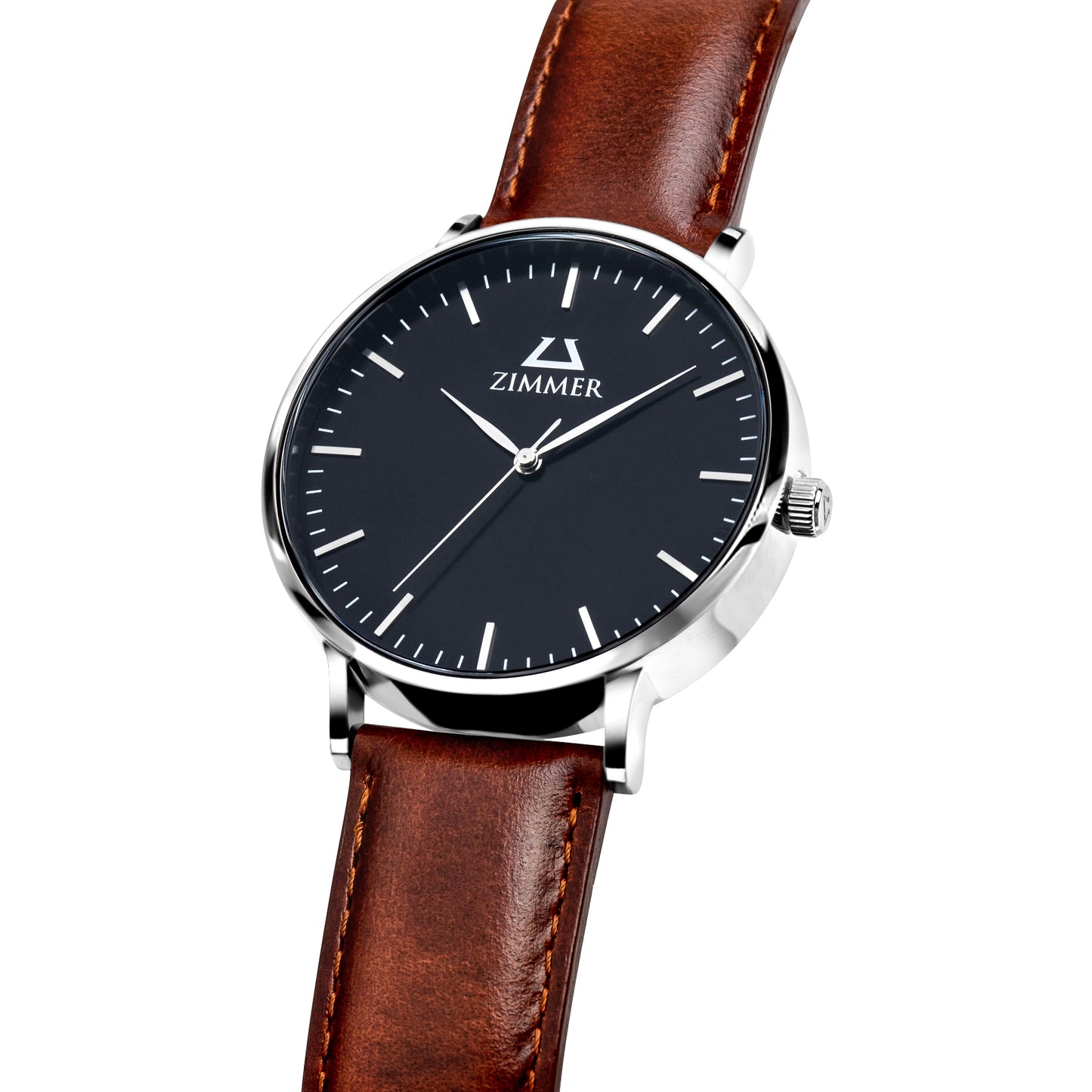 Classic Silver Brown - Zimmer Watches, Inc